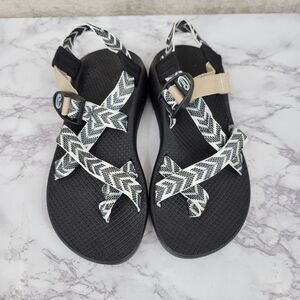 Chaco Z2 Women's Black and White Hiking Sandals